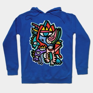 King of Street Art Eyes of Love Hoodie